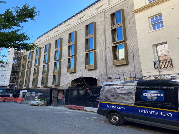 Scaffolding Coming Down