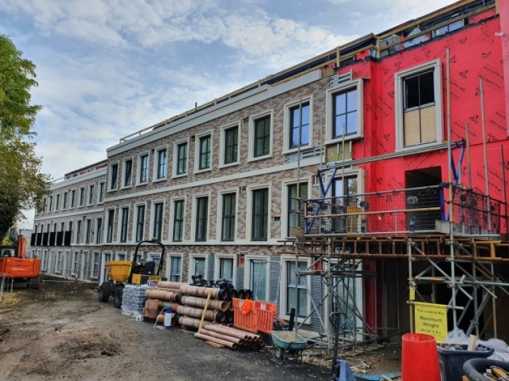 Twickenham Block C - Brickslip Progress
