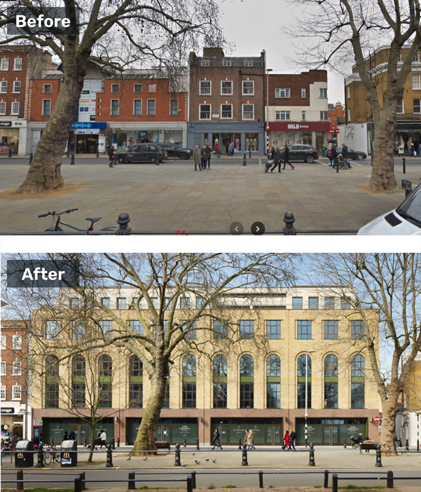 120 Kings Walk - Before & After